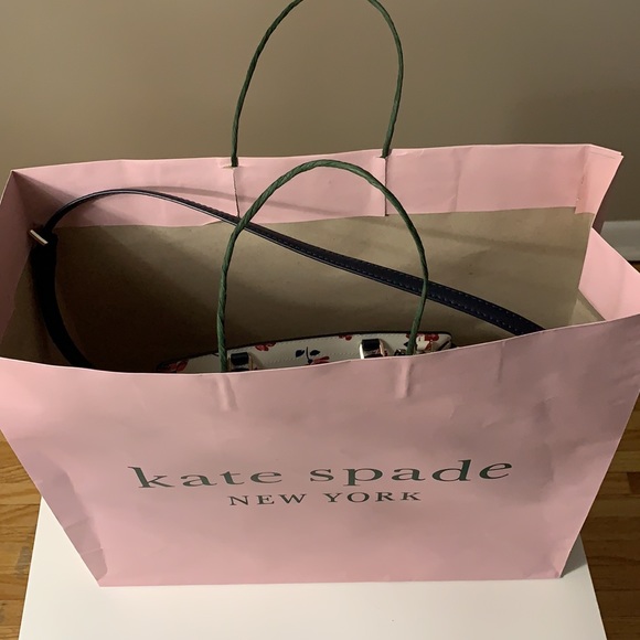 ♦️SOLD♦️Kate Spade Staci Medium Top Zip Satchel Tea Garden - Picture 11 of 11